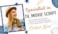 edit and proofread film script, format screenplay, TV pilot rewrite movie script