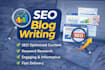 write SEO friendly content, articles and blog posts