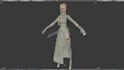 rip 3d model assets and extract character from game or web rig, convert model