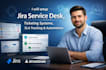 setup jira service desk, ticketing systems, sla tracking, and automation