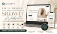 design customize showit website showit template design redesign showit website