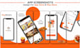design eyes catching google play or IOS app store screenshots design in ui figma