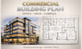 design commercial building plans, office layout and architectural drawings