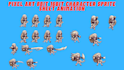 create 8bit 16bit pixel art character sprite sheet animation rpg game assets