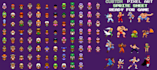 create pixel art character sprite sheet 8 bit 16 bit topdown custom animation