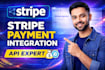 do stripe integration, API integration in website and app