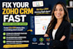 zoho CRM zoho commerce cleanup setup automation ecommerce lead tracking issues