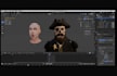 3d model,rig avatar, ar VR livestream,animaze,threejs,webgl, arkit 52 blendshape