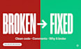 fix bugs in your HTML CSS javascript react and next js code fast