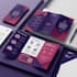 design creative trifold, bifold brochure