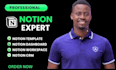 do notion templates, dashboards and notion expert consultation for productivity