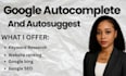 do bing google autocomplete, autosugesstion , and keyword research