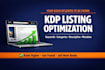 do amazon kdp listing optimization keywords research, category, book description