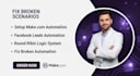 make com clay com automation ,facebook leads round robin setup expert