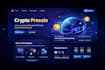 design a crypto web3 website for your project