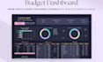 design excel spreadsheet, client budget tracker, csv kpi dashboard