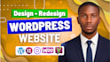 do wordpress website design, wordpress website development, business website