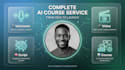 do best ai online e learning training coaching course content video creation