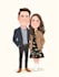 make cartoons caricature couple