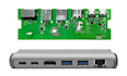custom pcb enclosure design pcb case for electronics 3d print
