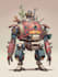 high quality robot, mecha concepts