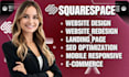 squarespace website design squarespace website redesign squarespace landing page