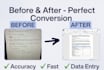professionally convert PDF to word or retype documents fast