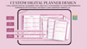 design a fully clickable digital planner, editable canva template, and print