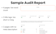 do a technical SEO audit and on page optimization