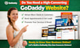 design godaddy website redesign godaddy website design develop godaddy