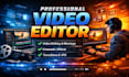 do professional video editing with custom motion design