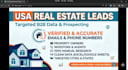 provide targeted b2b lead generation and real estate email