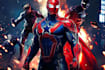 draw superhero comic art with clean style and strong composition