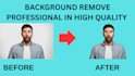 remove background from images and make transparent png