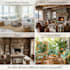 create an elegant and luxurious modern interior