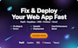 fix and deploy lovable web app replit supabase aws cloud firebase vercel base44