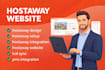 build hostaway website with direct booking, pms, and airbnb sync