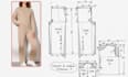 create digital PDF sewing pattern for dress with step by step instructions