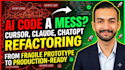 clean up, refactor, and optimize your vibecode