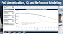 build real estate debt sizing and refinance analysis financial model