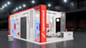 create 3d trade booth,exhibition stand,stall,both,kiosk