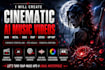 produce  dark gothic post punk, metal  industrial ai music video