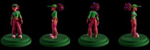 create pixar style 3d character design 3d cartoon character modeling