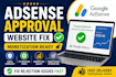 get google adsense approval and fix issues
