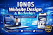 ionos website design ionos website redesign build responsive ionos website seo