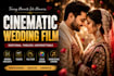 create cinematic wedding highlight videos and full wedding edits
