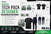 design complete tech pack for active wear and sports