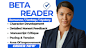 beta reader, alpha reader beta reader fantasy  romance ya thriller beta reader