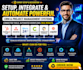 setup hubspot CRM asana bitrix24 coconstruct contractor foreman zap integration
