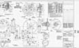 do technical line drawing, blueprint, 2d vector art, utility patent drawing